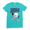 super paranoid Ladies Fitted T-Shirt