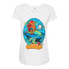 the little cthulhu Maternity Scoop Neck T-shirt