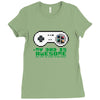 dad retro game Ladies Fitted T-Shirt
