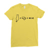 Cat Math Ladies Fitted T-Shirt
