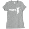 wanna screw Ladies Fitted T-Shirt