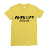 gives you Ladies Fitted T-Shirt