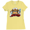 the three storms Ladies Fitted T-Shirt