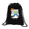 and someday i'm going to be a real boy Drawstring Bags