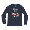 mama bear floral Long Sleeve Shirts