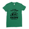 It's Not Just A Hobby It Is My Escape From Reality Ladies Fitted T-Shirt