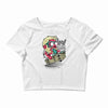 nerd attack Crop Top