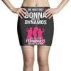 Donna And Dynamos White Letter Mini Skirts