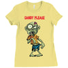 candy please Ladies Fitted T-Shirt