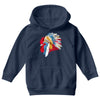 chief many feathers Youth Hoodie