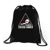 battle ground chicken dinner Drawstring Bags