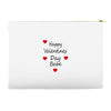 happy valenties day babe Accessory Pouches