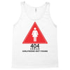 404 error girlfriend not found Tank Top
