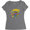 assemble! (yellow outline) Women's Triblend Scoop T-shirt