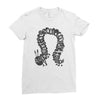 greedy caterpillar Ladies Fitted T-Shirt