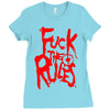 arch enemy fuck the rules Ladies Fitted T-Shirt