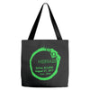 aurora total eclipse Tote Bags