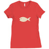 fish Ladies Fitted T-Shirt