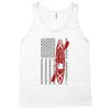 kayak american flag Tank Top