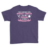 I Love Someone with Breast Cancer to The Moon and Back to Infinity Youth Tee