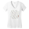guns and swords and tacos Women's V-Neck T-Shirt