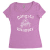 gangsta wrapper Women's Triblend Scoop T-shirt