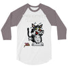 anxious cat 3/4 Sleeve Shirt