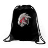 lycanroc (midnight) Drawstring Bags