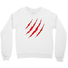 red strong Crewneck Sweatshirt