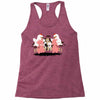 piggybacks and chicken fights Racerback Tank