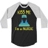 kiss a nurse 3/4 Sleeve Shirt