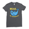 seal of approval Ladies Fitted T-Shirt