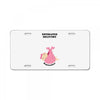 Estimated Delivery September Baby Girl License Plate