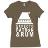 expecto patron &amp; ru Ladies Fitted T-Shirt