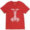 thorshammer mj&ouml;lnir odin wikinger germanen V-Neck Tee