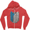 survey corps Zipper Hoodie