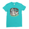 forest friends Ladies Fitted T-Shirt