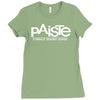 paiste guitar basso drums music Ladies Fitted T-Shirt