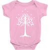 white tree of gondor Baby Onesie