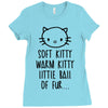 weird kitty Ladies Fitted T-Shirt