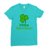 little leprechaun Ladies Fitted T-Shirt