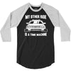 my other ride is a time machine 3/4 Sleeve Shirt