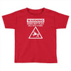 warning does not play well with others Toddler T-shirt