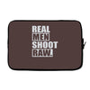 shoot raw Laptop sleeve