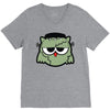 monster owls   frankenstein V-Neck Tee