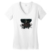robot zombies! Women's V-Neck T-Shirt