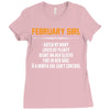 February Girl Hated By Many Ladies Fitted T-Shirt