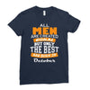 all men are created equal but only the best are born in october Ladies Fitted T-Shirt