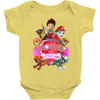 paw patrol birthday girl brother Baby Bodysuit