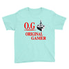 old school gamer Youth Tee